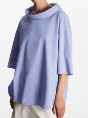 COS Roll Neck Tunic Top